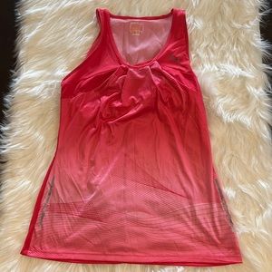 Puma fitness tank in coral size small